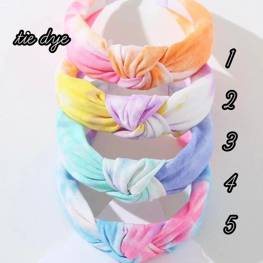 Tie Dye Headband (RTS)