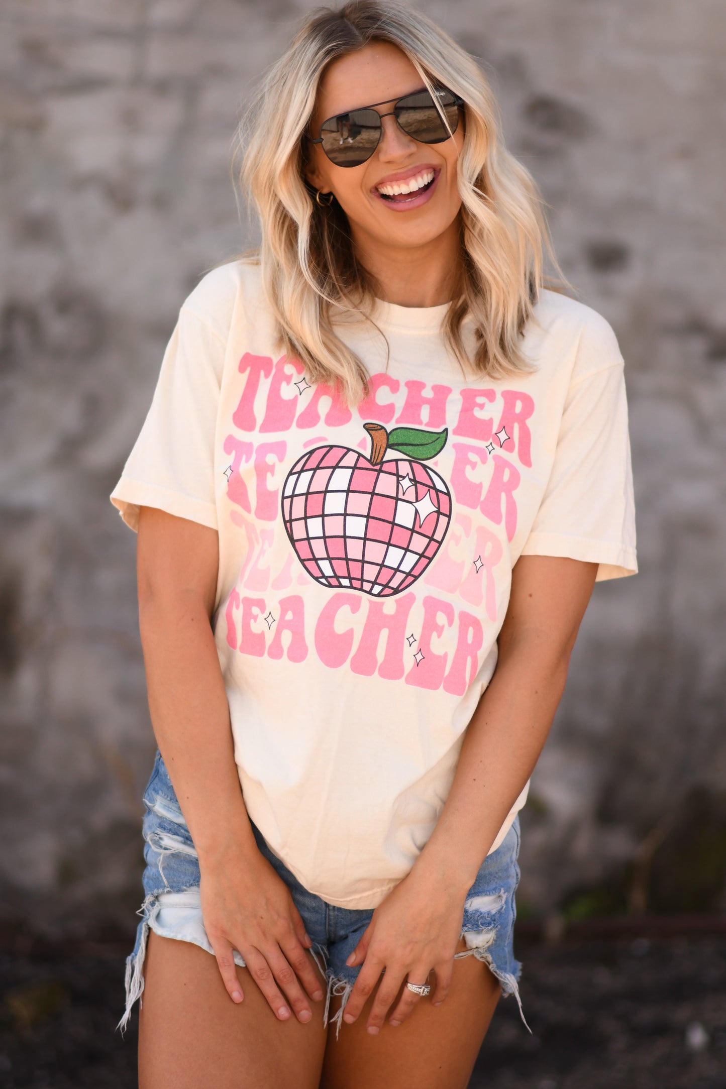 Teacher Disco Ball Tee